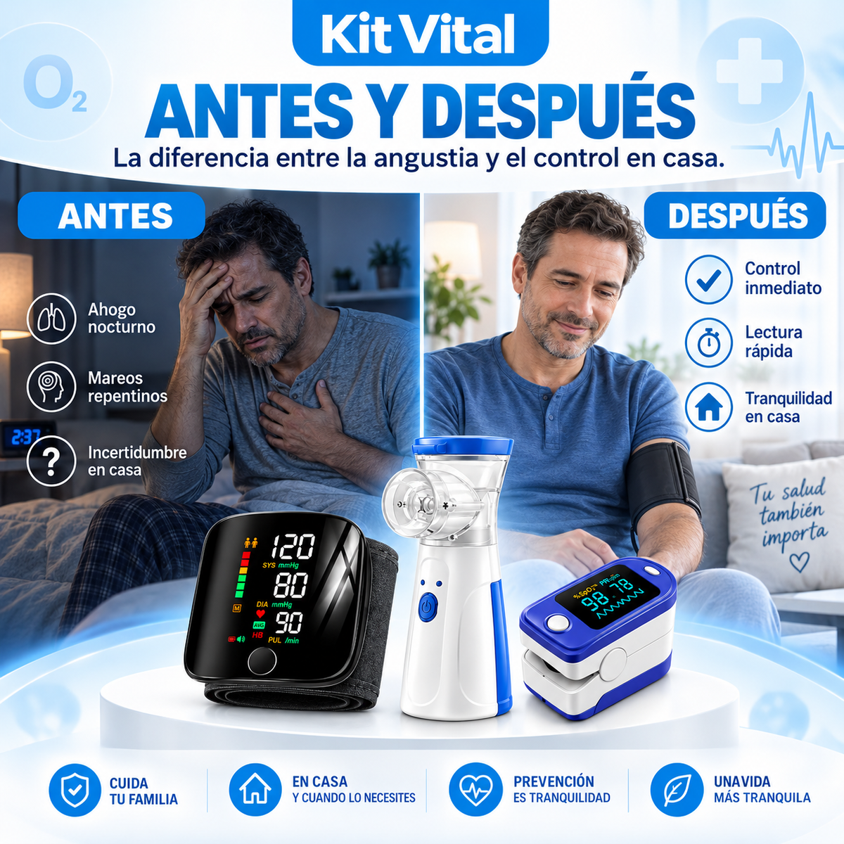 Kit Vital® – Kit de prevención de infartos y ahogos nocturnos