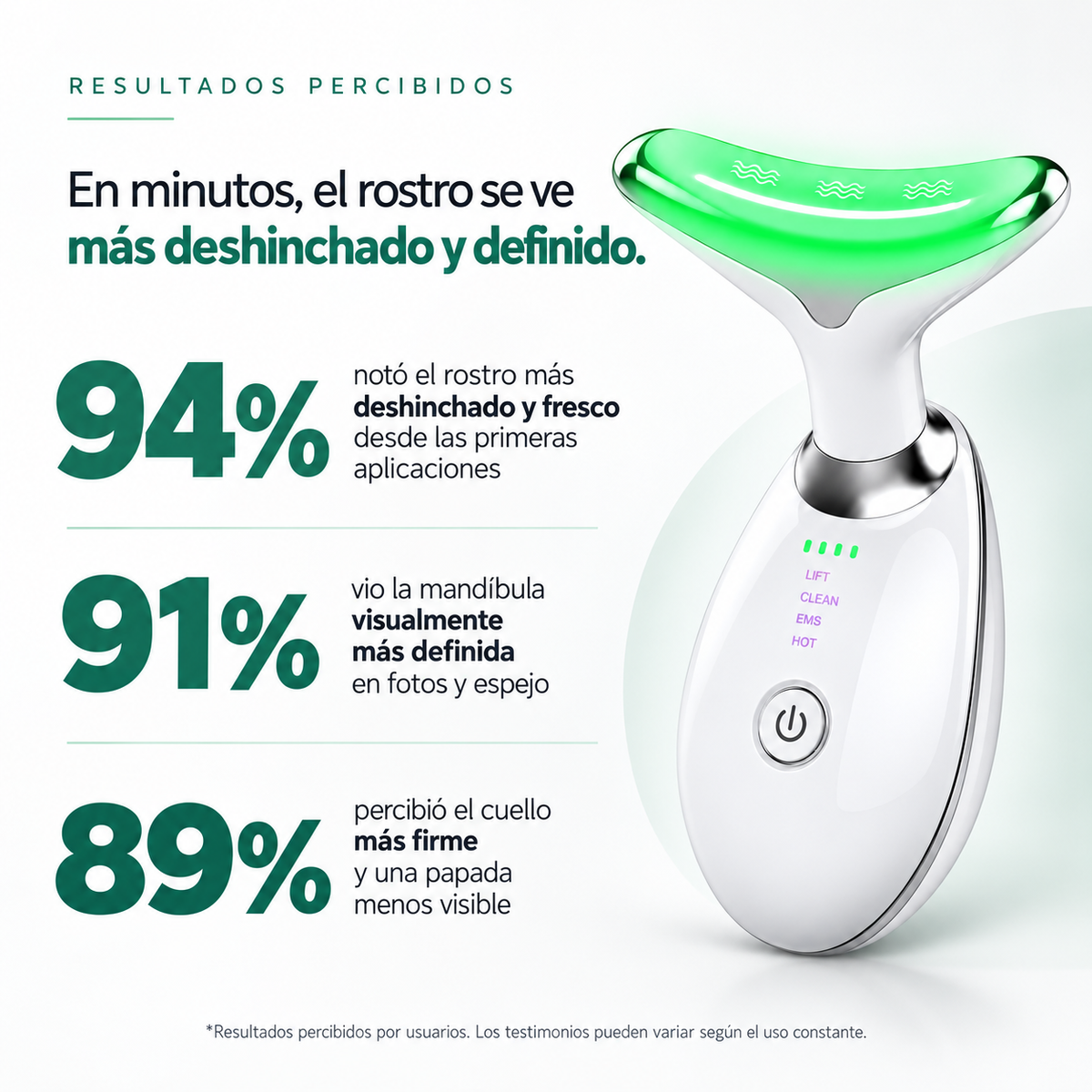 LipoFace Pro® - Destruye la Grasa Facial y Quita la Flacidez