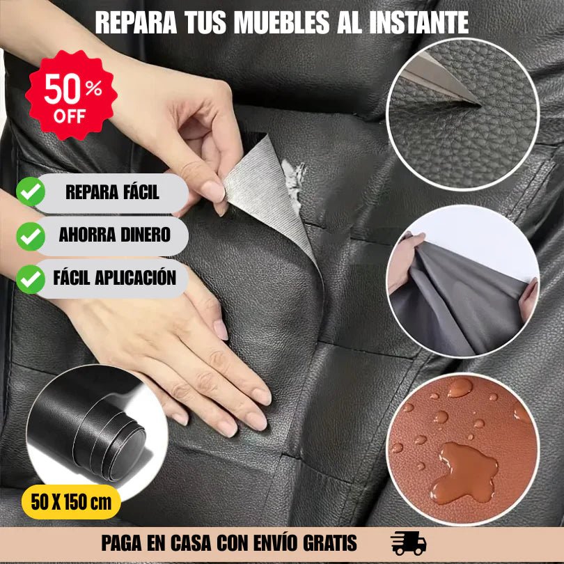 Rollo adhesivo de restauración inmediata de tapicería - SofaPatch™ - Goldenfy Chile