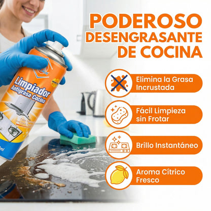 GrasaOut Pro™ | Potente Limpiador de grasa