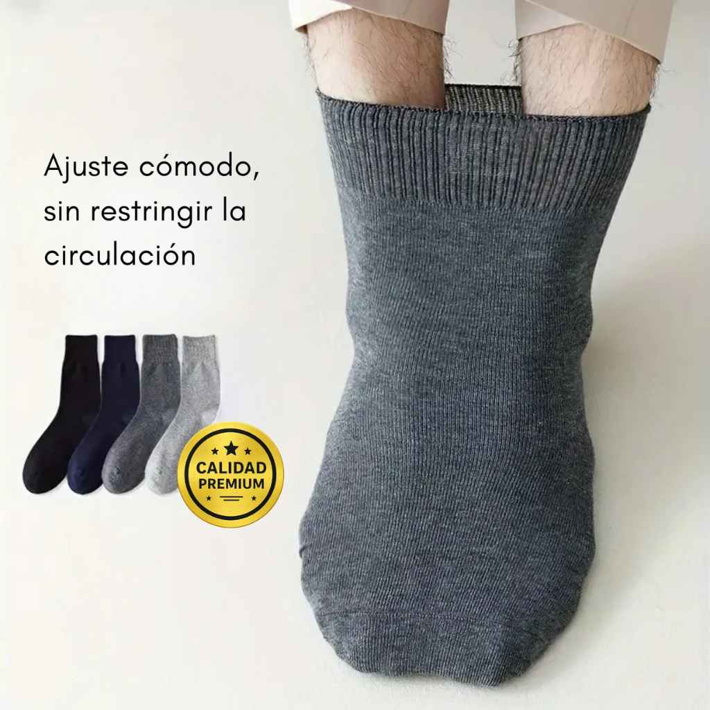 Calcetines Premium Sin Costuras 12 pares - No apretan ni dejan marca