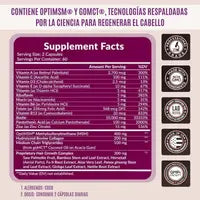 Hair Growth® Vitamina para cabello con Biotina x 60 cápsulas