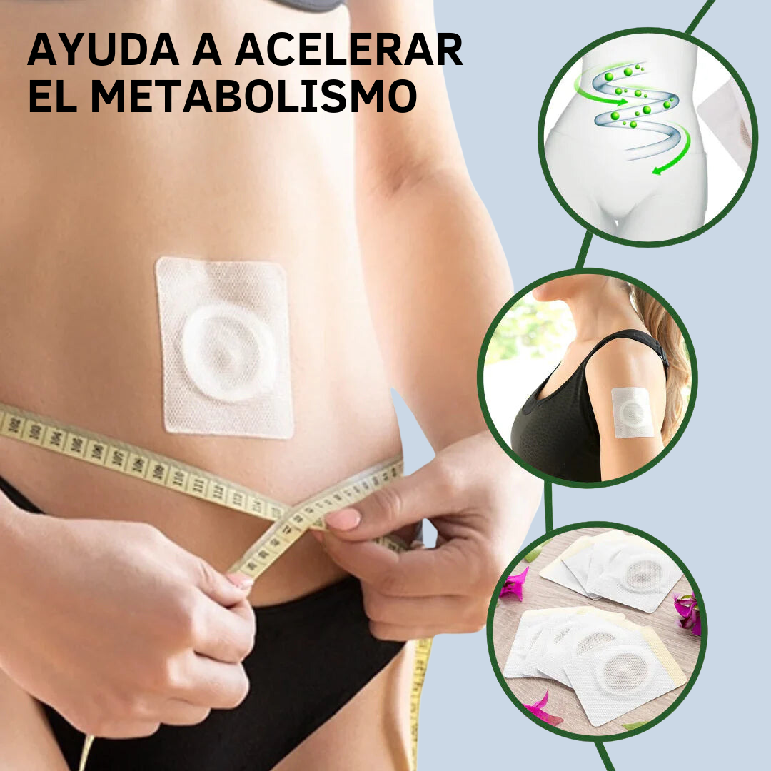 Slim Patch🌿¡Parches Anti-ansiedad y adelgazantes! Super promo 30 Parches