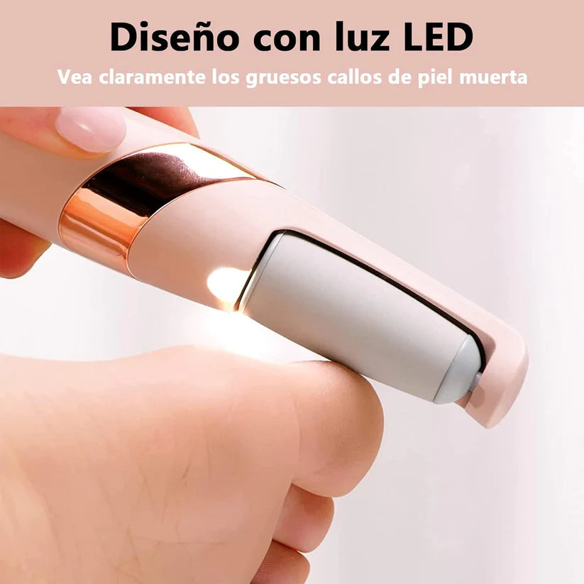 Remover electrico de callos | Elimina callos rebeldes en segundos