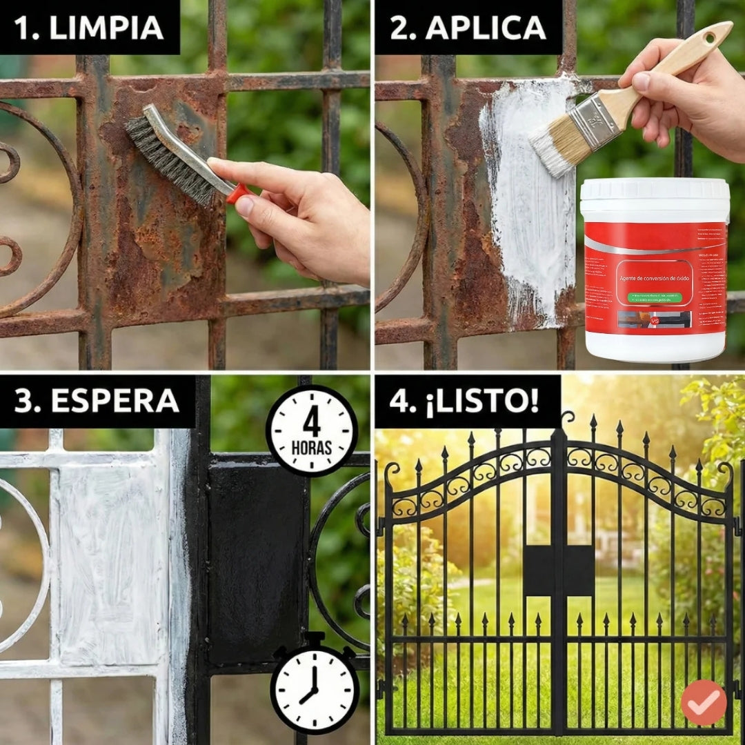 OxiStop Pro | Convertidor de Óxido para Metal - 300 gr