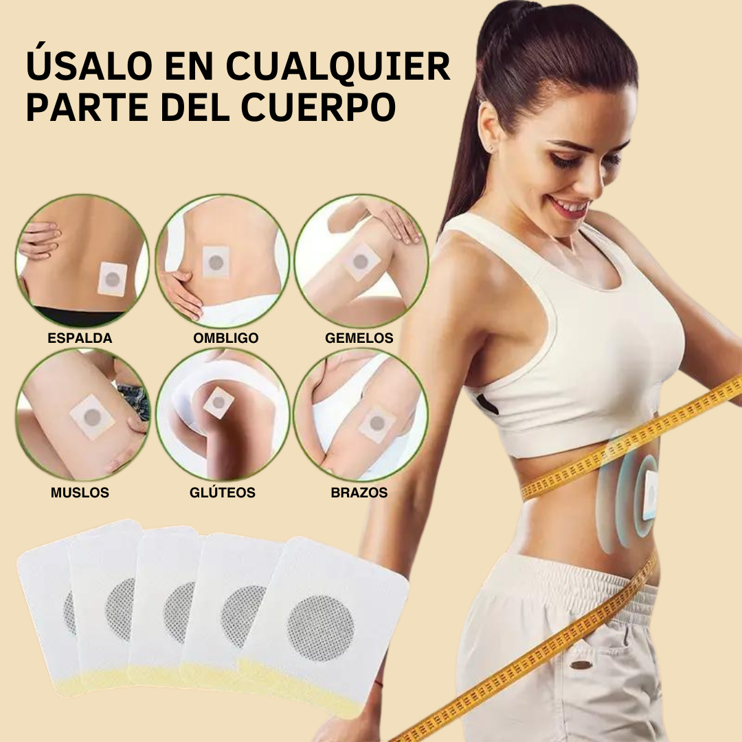 Slim Patch🌿¡Parches Anti-ansiedad y adelgazantes! Super promo 30 Parches