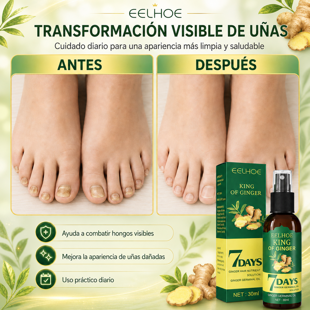 7 Days - Aceite Anti Hongos en Uñas