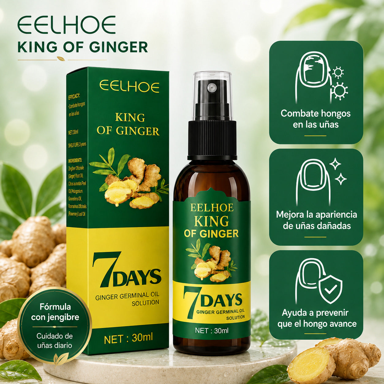 7 Days - Aceite Anti Hongos en Uñas