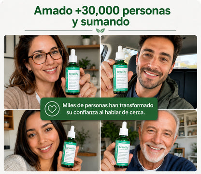 2x1 Breatify - Tratamiento en Gotas Contra el Mal Aliento