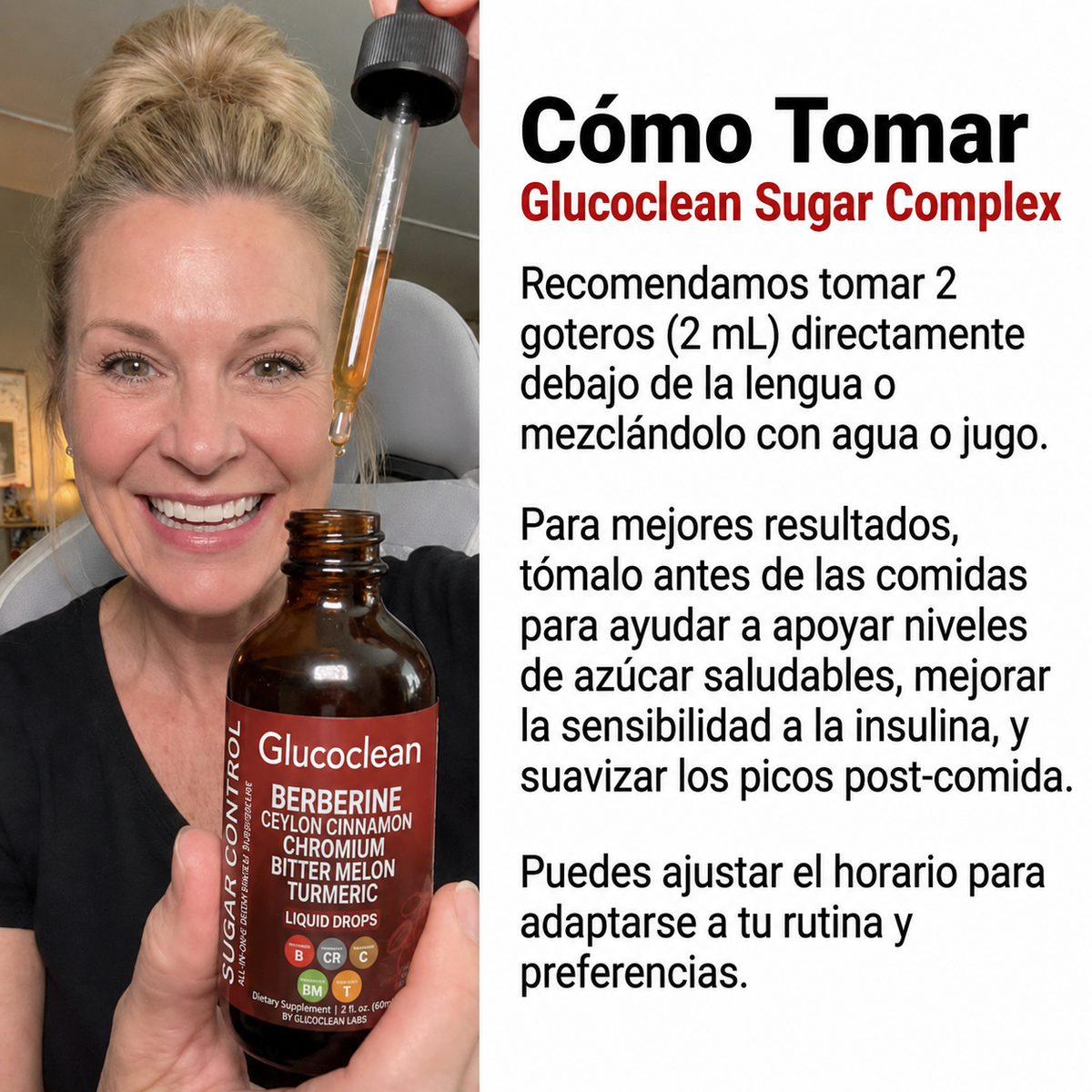 GlucoClean™️ XL 60ml | Berberina Controla el Azúcar y Protege tu Corazón