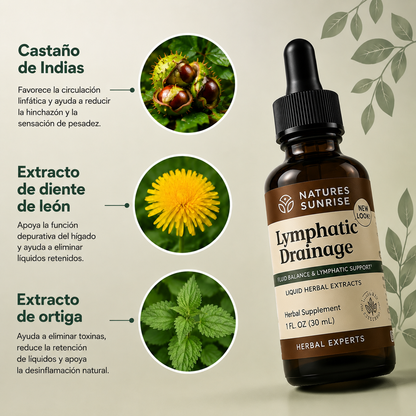 VitaLymph® - Gotas Drenaje Linfatico que Elimina Liquidos y Grasa