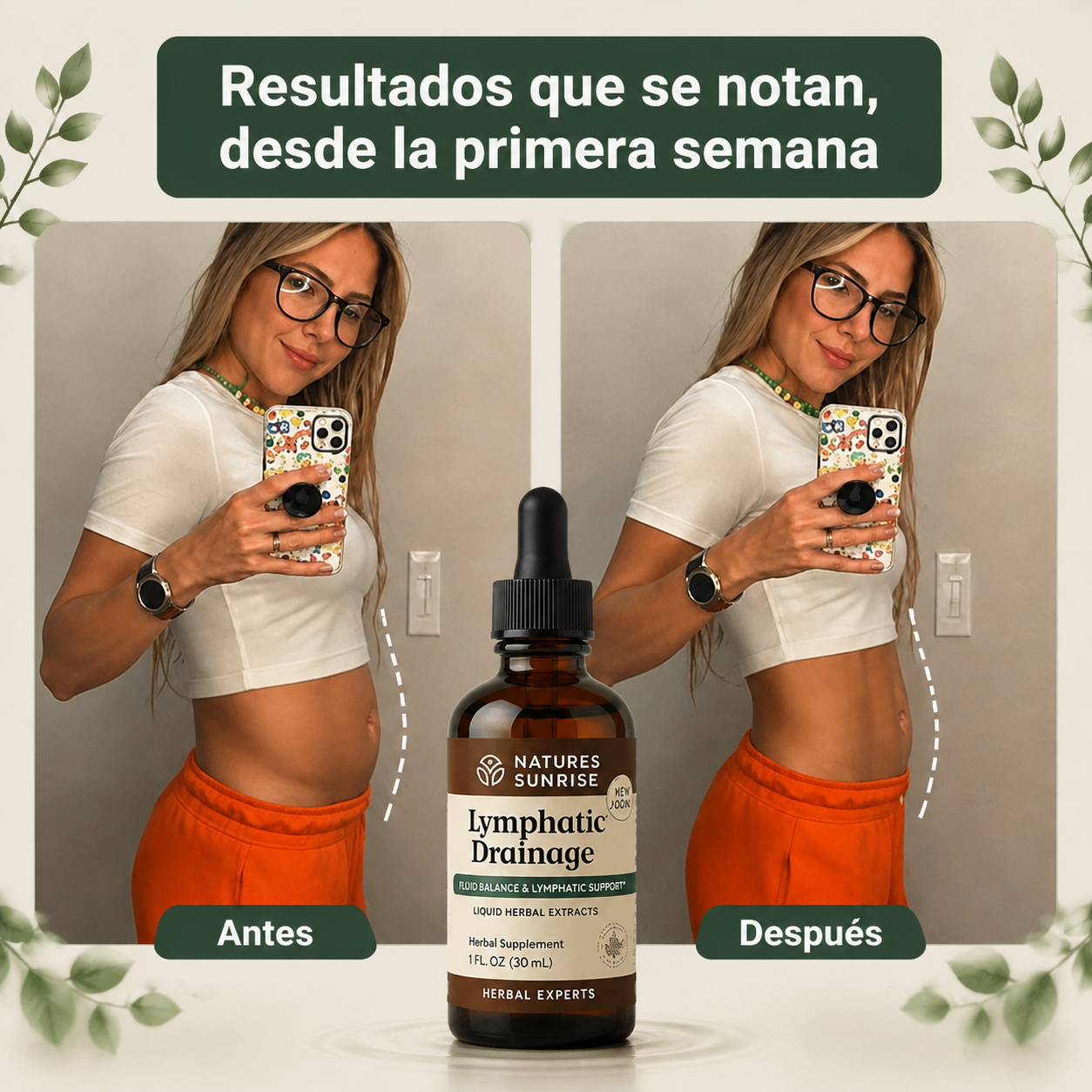 VitaLymph® - Gotas Drenaje Linfatico que Elimina Liquidos y Grasa