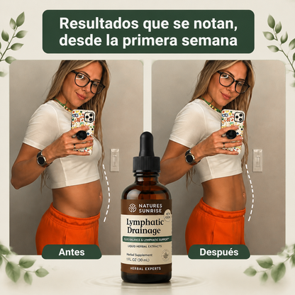 VitaLymph® - Gotas Drenaje Linfatico que Elimina Liquidos y Grasa