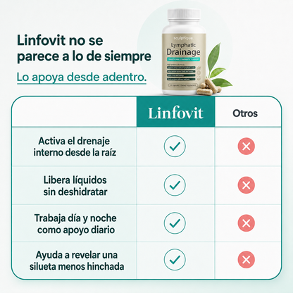 Linfovit™ – Soporte Metabolito Contra Líquidos Retenidos