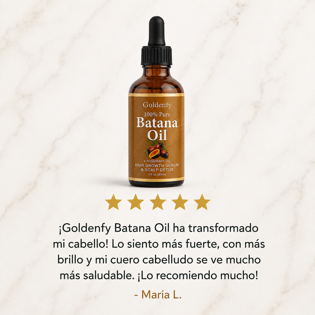 Aceite de Batana - Crecimeinto del cabello perdido por Alopecia