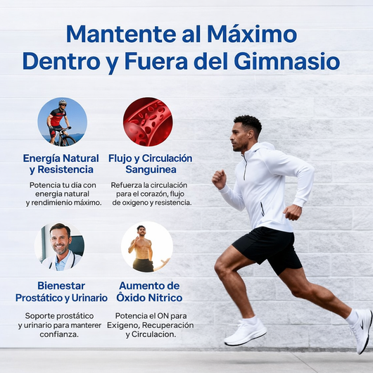 NAD+ Selerb Booster - Cuida tu Próstata y Recupera tu Potencia en la Cama Sin Efectos Secundarios
