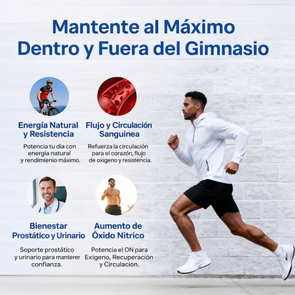 NAD+ Selerb Booster - Cuida tu Próstata y Recupera tu Potencia en la Cama Sin Efectos Secundarios