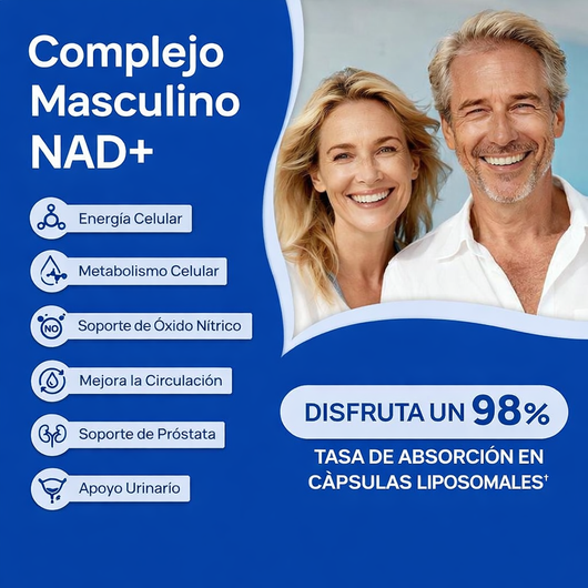 NAD+ Selerb Booster - Cuida tu Próstata y Recupera tu Potencia en la Cama Sin Efectos Secundarios