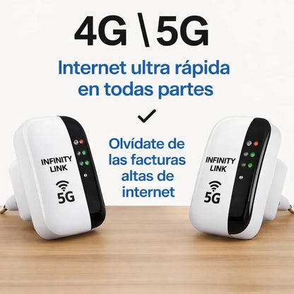 NUEVA VERSIÓN – InfinityLink Repetidor WiFi Satelital Plus 📡