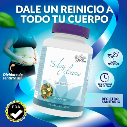 2x1 - 15 Day - Detox Limpieza Estomacal Completa en 15 días
