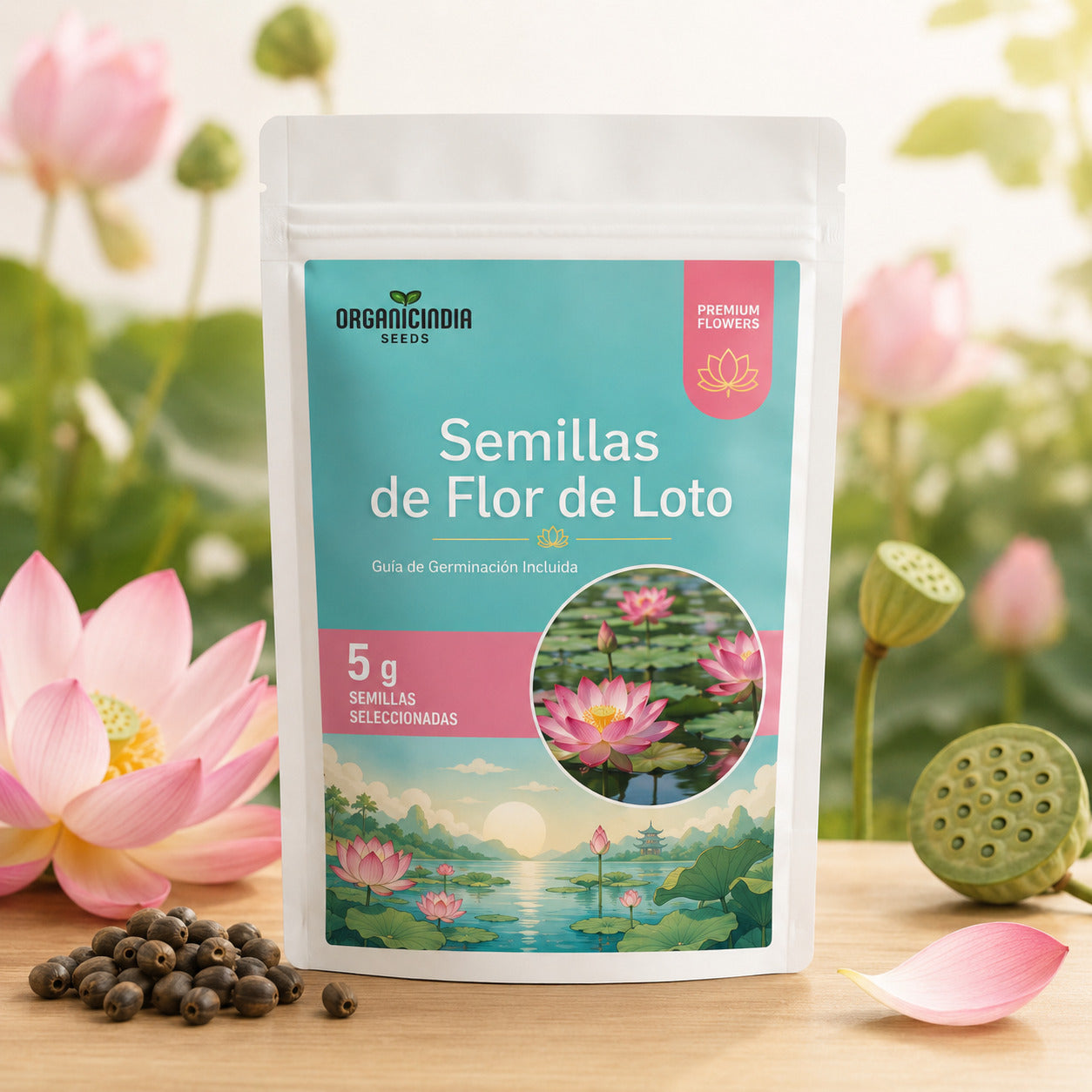 Semillas de loto seleccionadas 🪷 Lleva la magia a tu hogar
