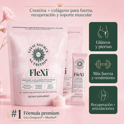 Flexi Creatin - Forma los gluteos de tus sueños