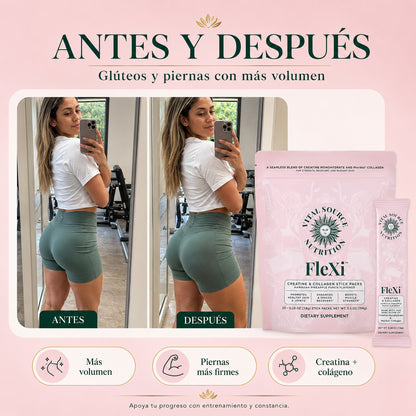 Flexi Creatin - Forma los gluteos de tus sueños