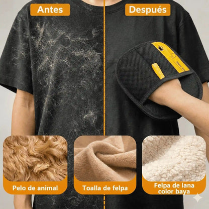 2x1 PetClean Pro™ Guante Removedor de Pelo para Perros y Gatos
