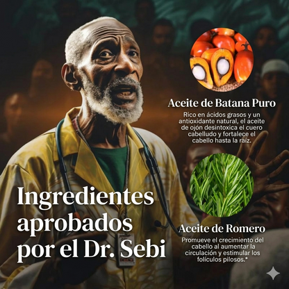 Aceite de Batana - Crecimeinto del cabello perdido por Alopecia