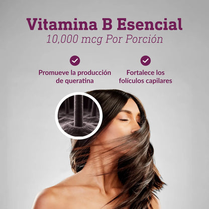 Hair Growth® Vitamina para cabello con Biotina x 60 cápsulas