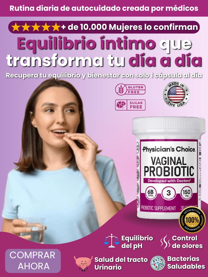 Probiótico Salud Vaginal - XL 60 cápsulas