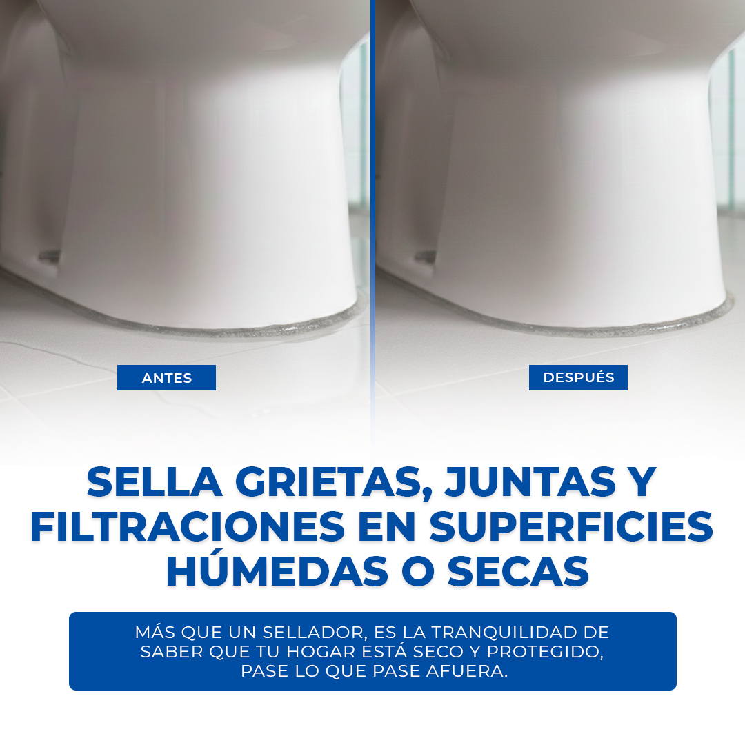 2x1  SellaTodo Pro™ | Sellador Impermeable para Grietas y Goteras