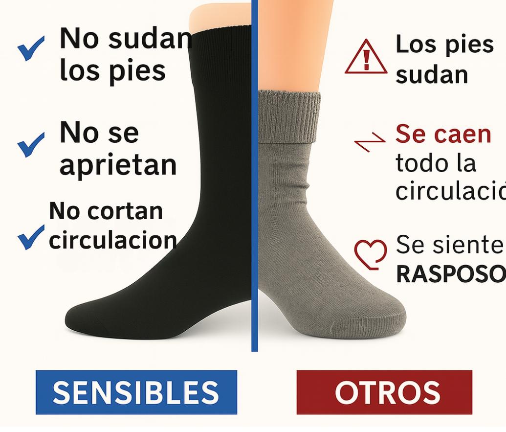 Calcetines Premium Sin Costuras 12 pares - No apretan ni dejan marca