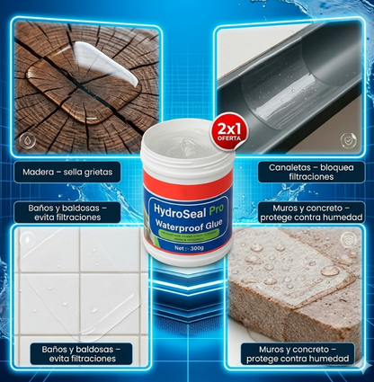2x1  SellaTodo Pro™ | Sellador Impermeable para Grietas y Goteras