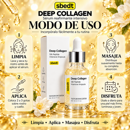Deep Collagen™ – Borrador Genético Contra Arrugas Profundas