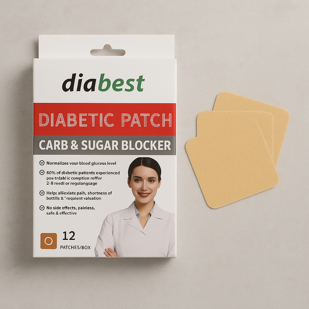 GlucoPatch - Parches para control de diabetes que eliminan azucar y carbohidratos