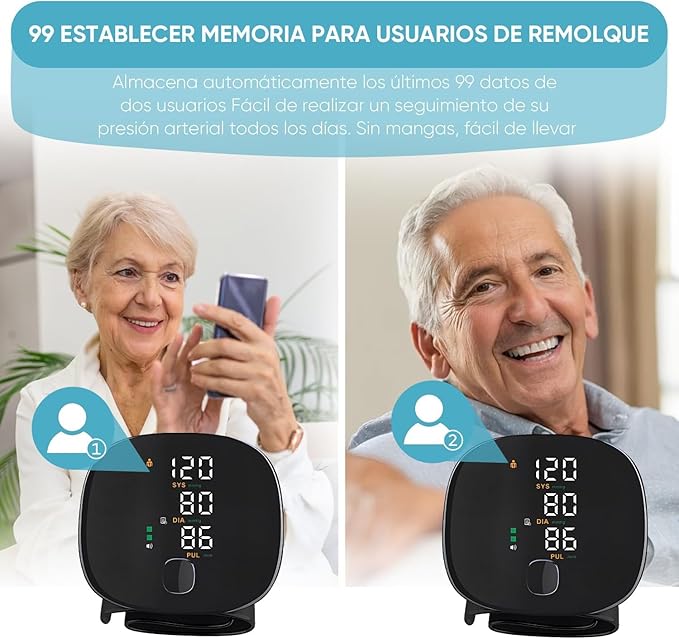 EasyPress® – Tensiómetro Digital de Muñeca | Resultados rápidos y claros - Goldenfy Chile