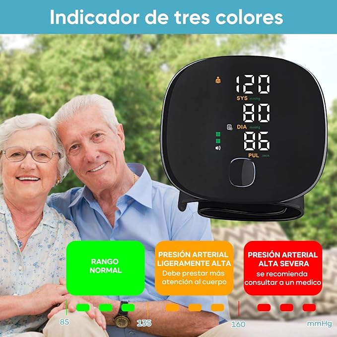 EasyPress® – Tensiómetro Digital de Muñeca | Resultados rápidos y claros - Goldenfy Chile