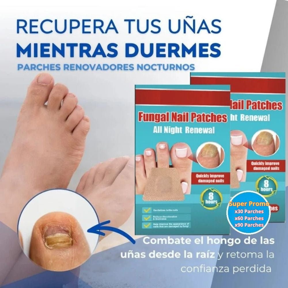 FungiPatch™ – Solución efectiva contra hongos en uñas. - Goldenfy Chile
