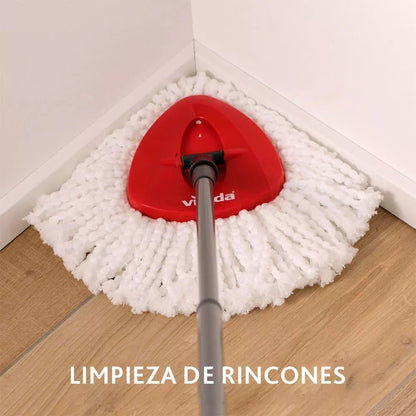 Gira Mopa 360™ - Trapeador giratorio + balde con escurridor UrProb - Goldenfy Chile