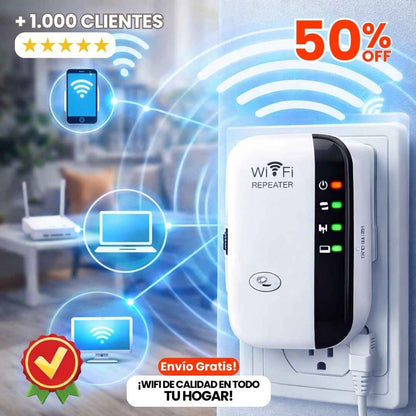 NUEVA VERSIÓN – InfinityLink Repetidor WiFi Satelital Plus 📡