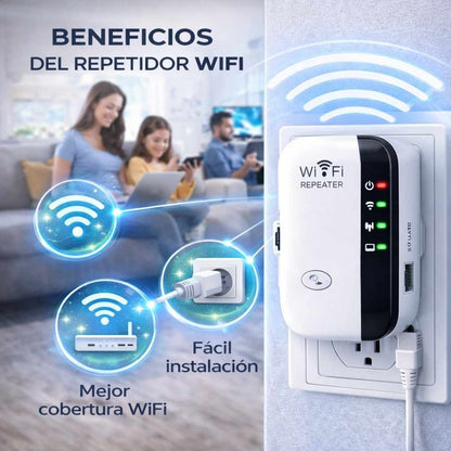 NUEVA VERSIÓN – InfinityLink Repetidor WiFi Satelital Plus 📡