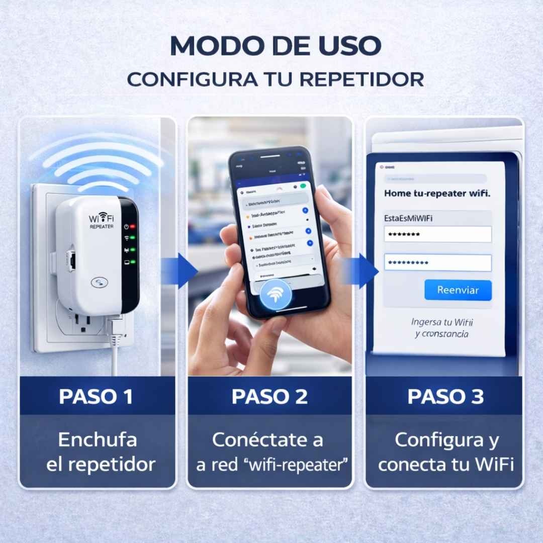 NUEVA VERSIÓN – InfinityLink Repetidor WiFi Satelital Plus 📡