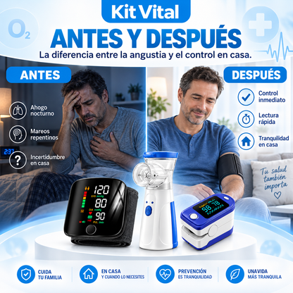 Kit Vital® – Kit de prevención de infartos y ahogos nocturnos