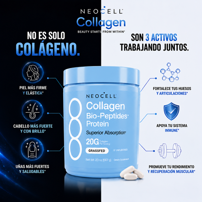 2x1 NeoCell Collagen Pro - Nutrición para una Piel de Apariencia Más Luminosa