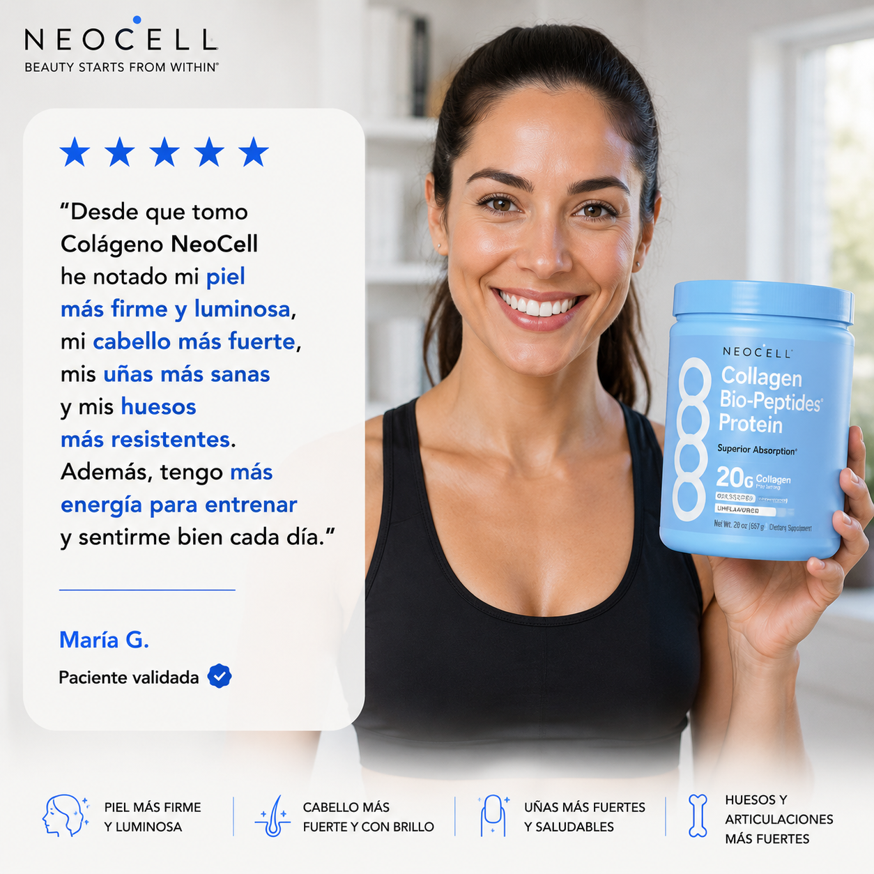 2x1 NeoCell Collagen Pro - Nutrición para una Piel de Apariencia Más Luminosa