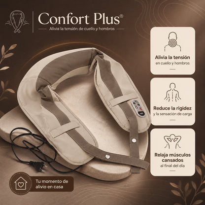 Confort Plus® - Masajeador Cervical liberador de de la tensión
