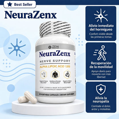 Neurazenx® - Eliminación del hormigueo y recuperación de la movilidad