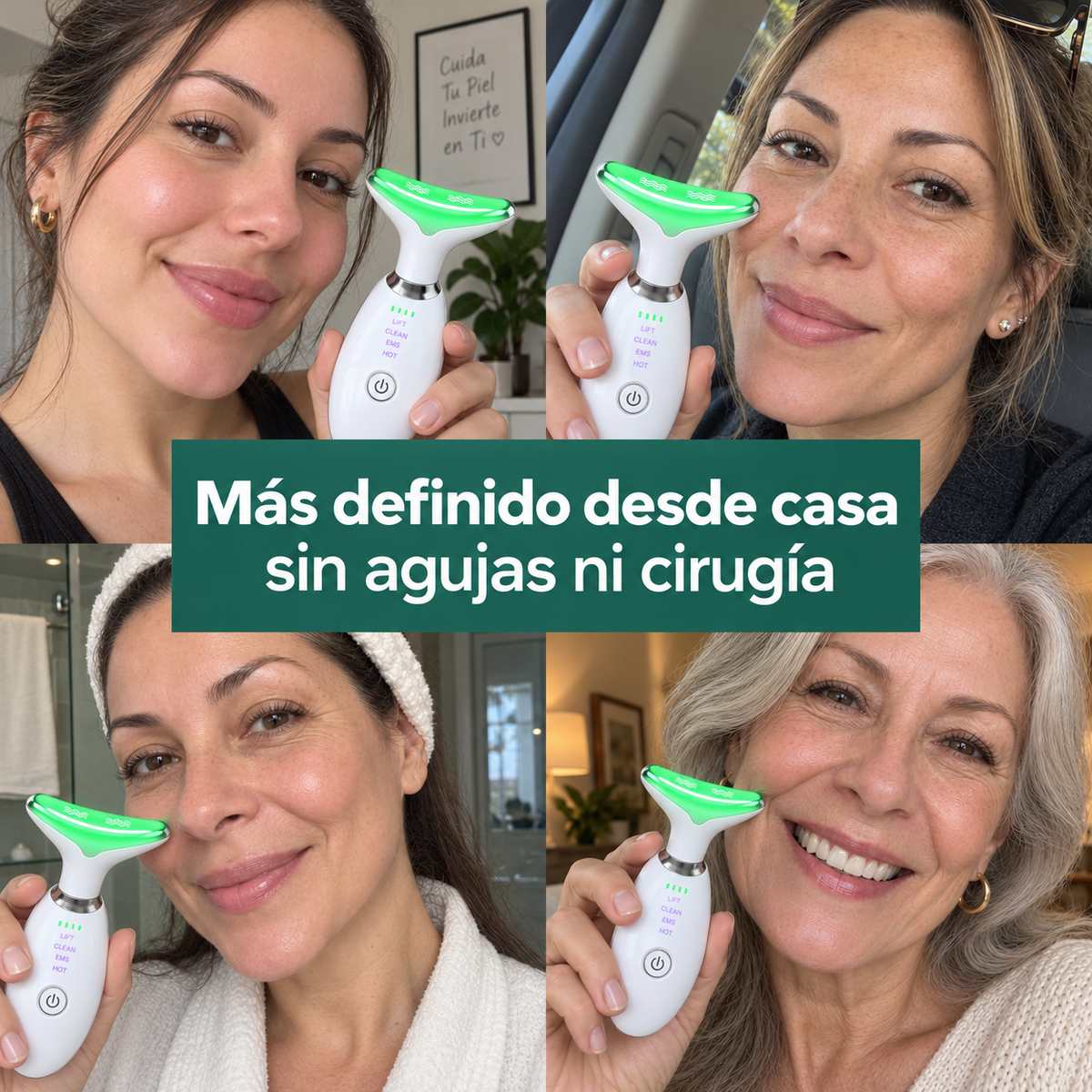 LipoFace Pro® - Destruye la Grasa Facial y Quita la Flacidez