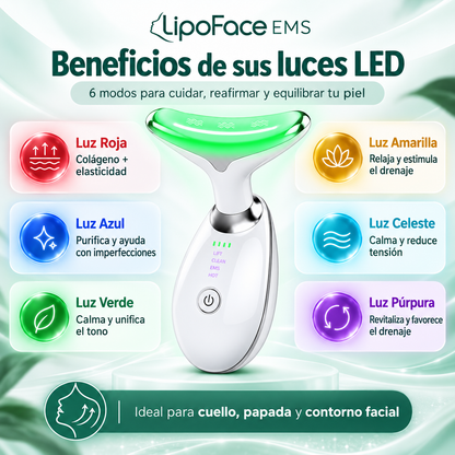 LipoFace Pro® - Destruye la Grasa Facial y Quita la Flacidez